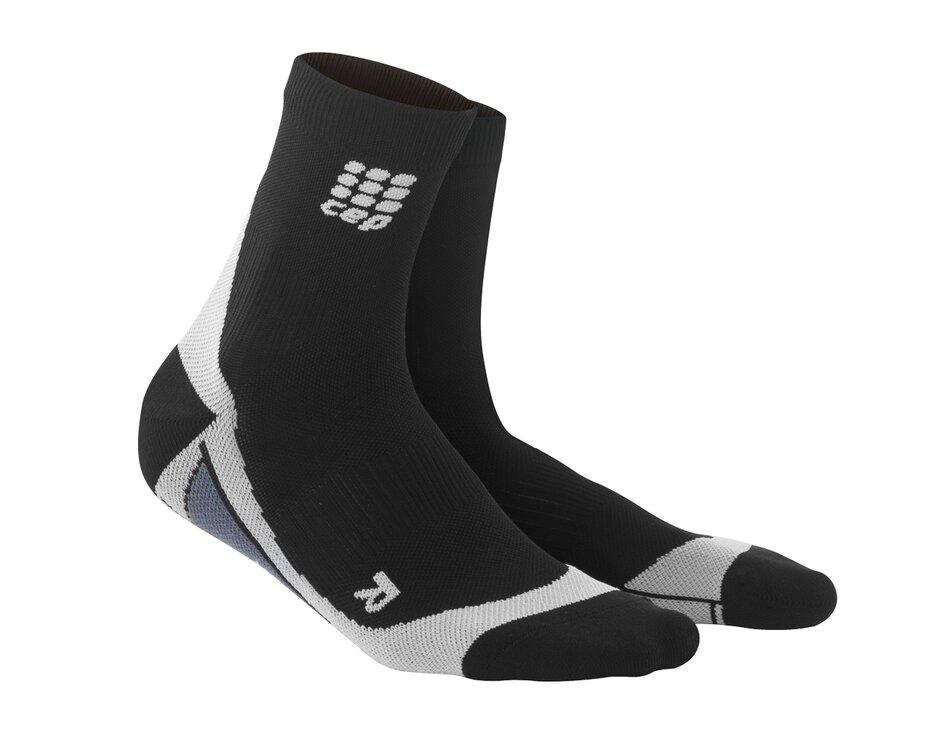 Bežecké ponožky CEP Short Socks men black grey
