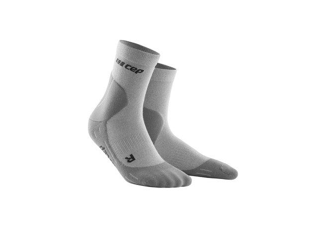 Zimné bežecké ponožky CEP Cold Mid Cut socks men grey