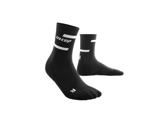 Bežecké ponožky CEP The Run Mid Cut Socks men black