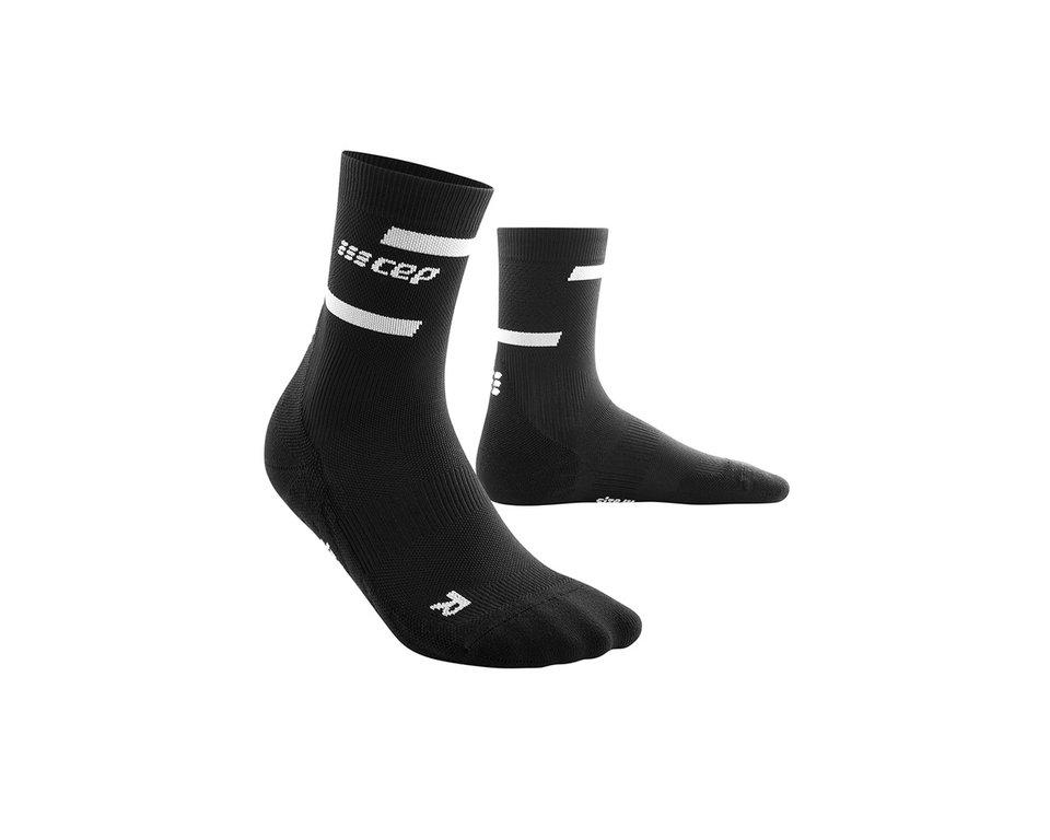 Bežecké ponožky CEP The Run Mid Cut Socks men black