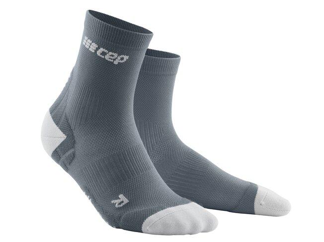 Bežecké ponožky CEP Ultralight Short Socks men grey