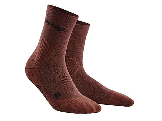 Zimné bežecké ponožky CEP Cold Mid Cut socks men orange