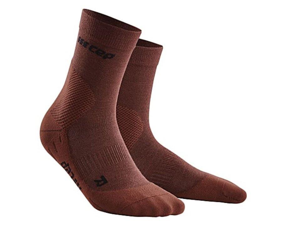 Zimné bežecké ponožky CEP Cold Mid Cut socks men orange