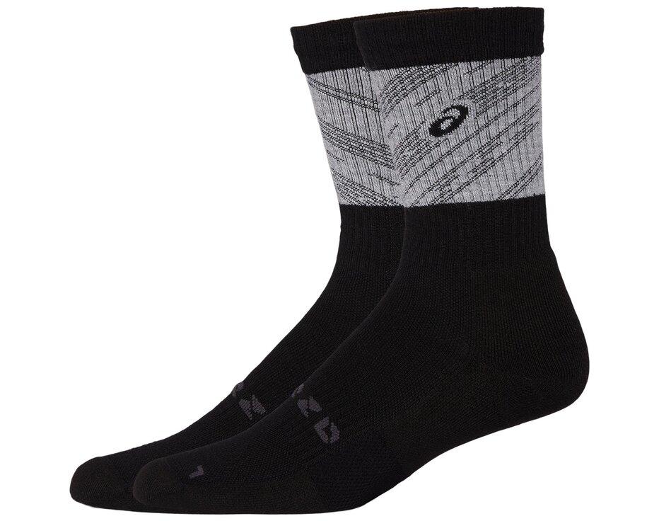 ASICS Winter Run sock dark grey