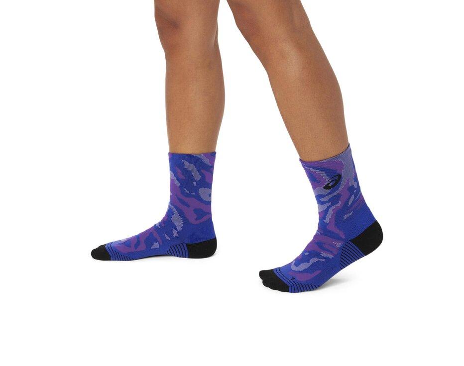 Bežecké ponožky ASICS Color Camo Sock violet