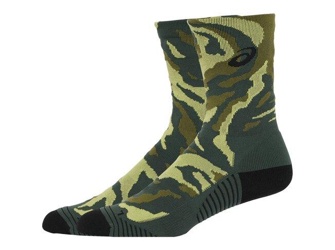 Bežecké ponožky ASICS Color Camo Sock forest