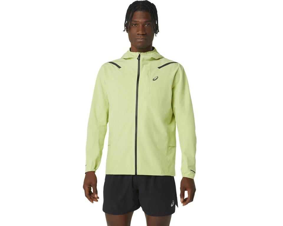 ASICS Accelerate jacket waterproof men glow yellow