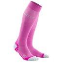 Kompresné podkolienky CEP Run Ultralight Socks women pink